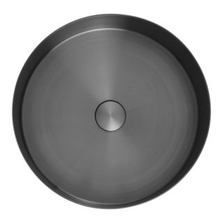 Раковина AltroBagno Luna 001002 MtGr из нержавеющей стали оружейная сталь